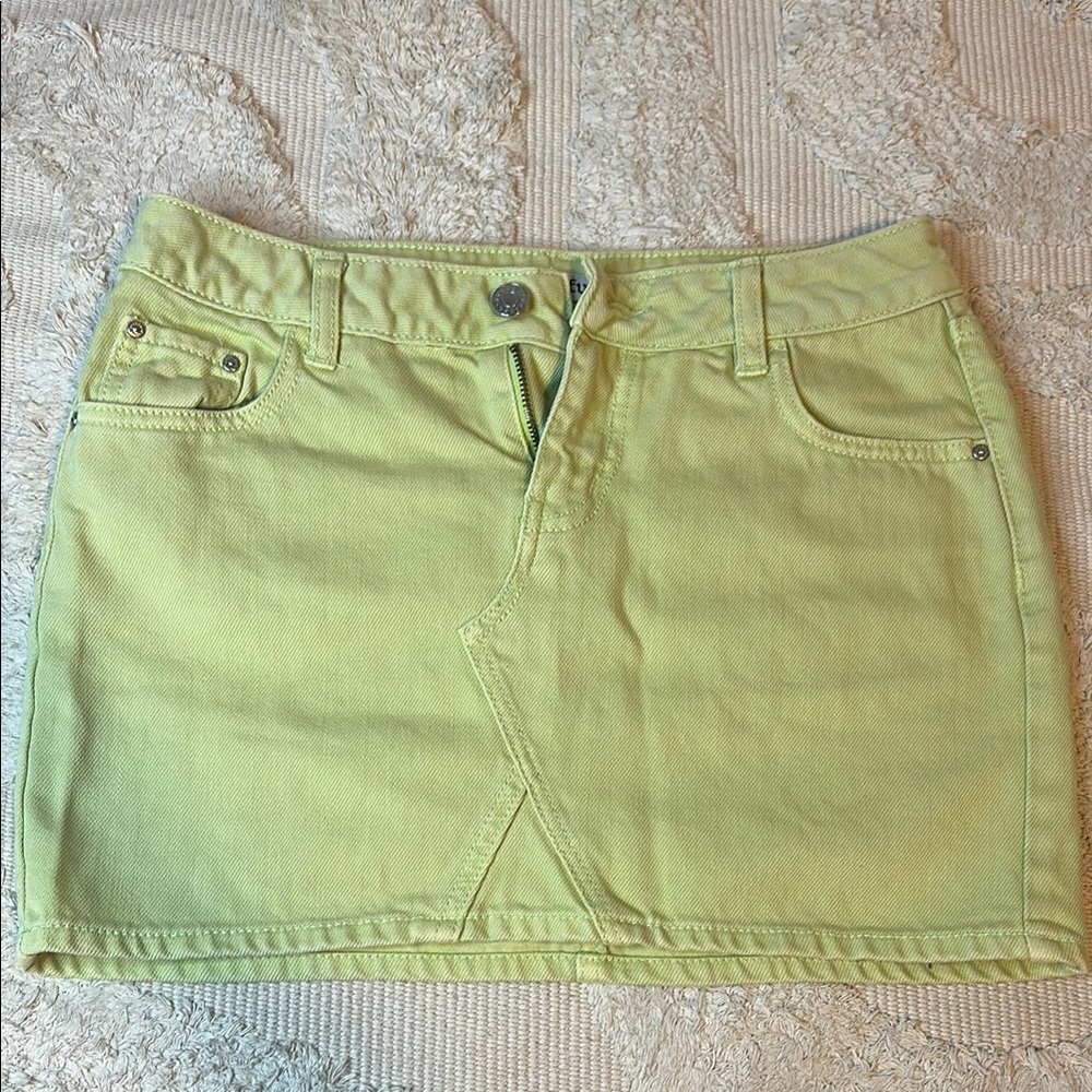 Refuge denim mini skirt